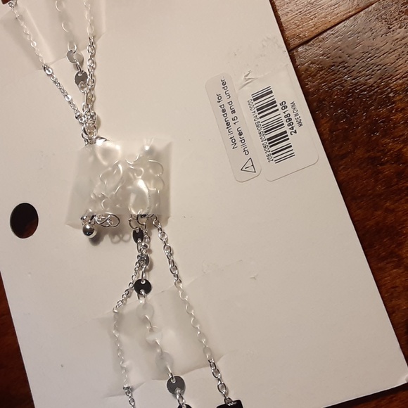 Express silver anklet set - Picture 3 of 4